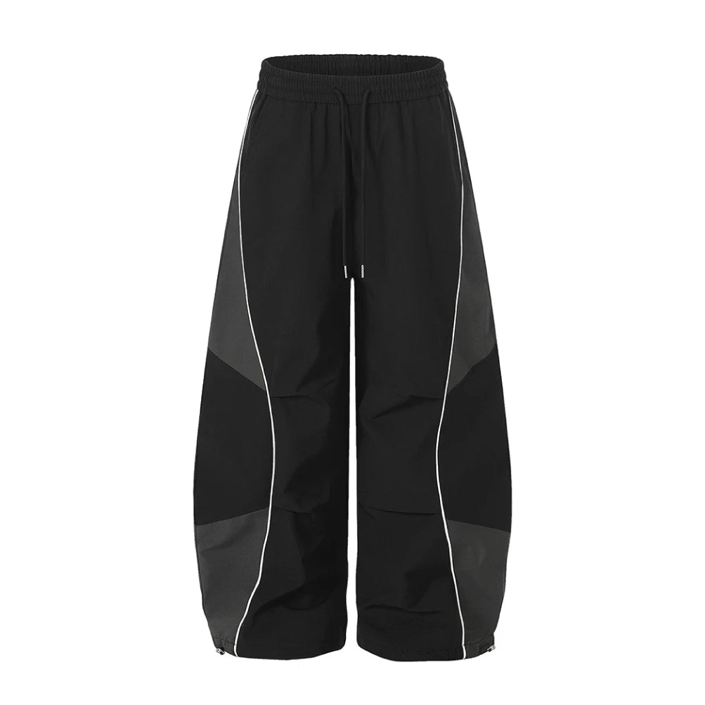 Arc Panel Track Pants | Wide Leg Technical Joggers | Before The