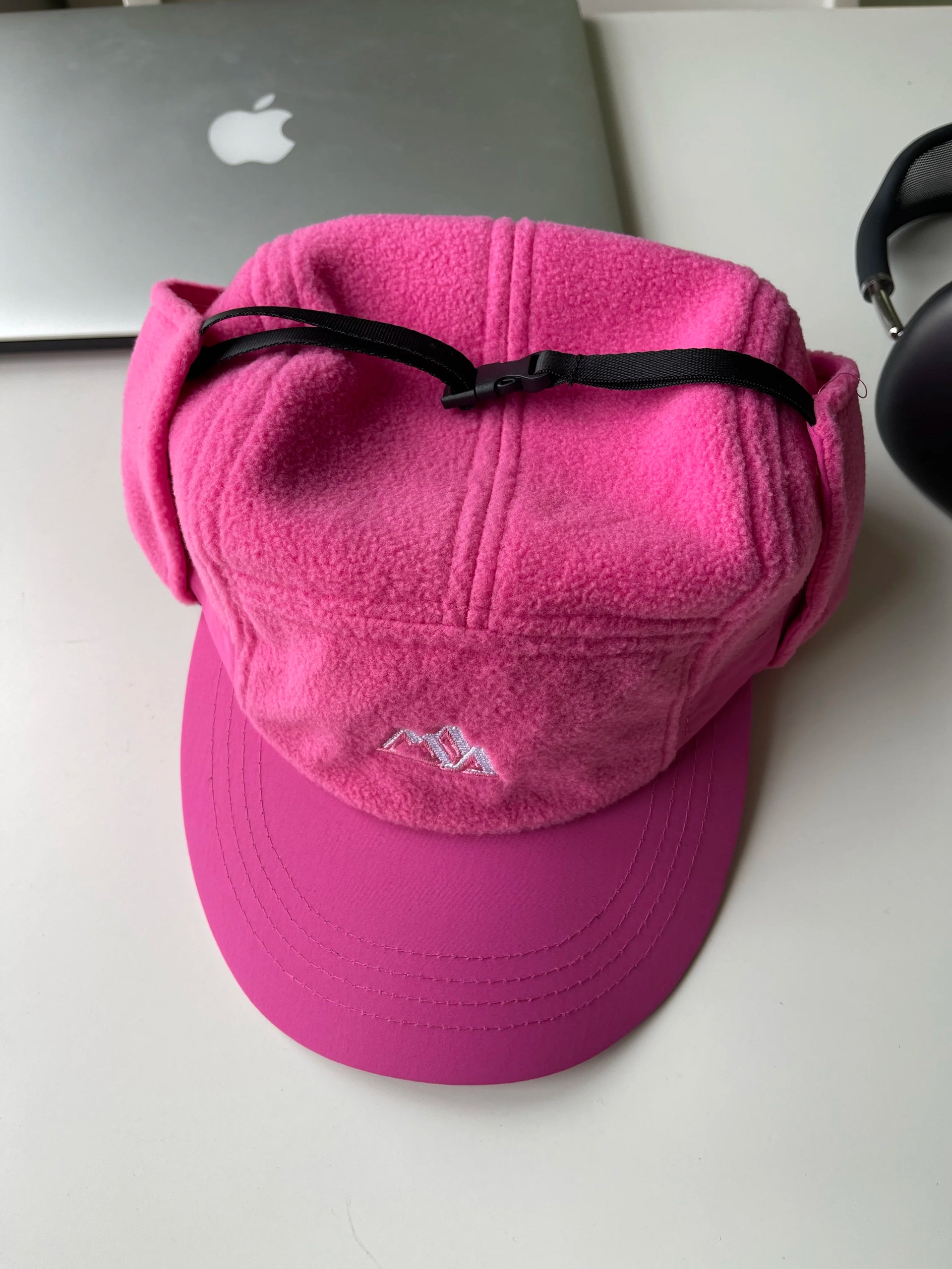 5-Panel Polar Fleece Trapper Cap-streetwear-techwear