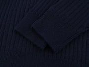 90's Style Mixed Gauge Rib Knit Sweater-streetwear-techwear