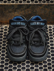 90's Style Skate Sneakers-streetwear-techwear