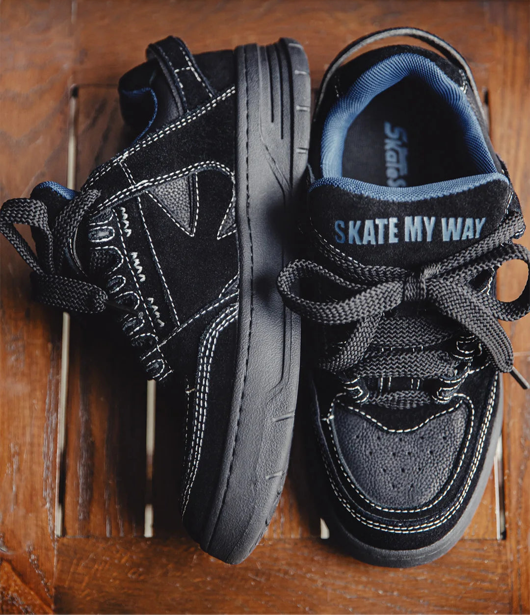 90's Style Skate Sneakers-streetwear-techwear