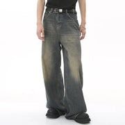 90's Wash Baggy Jeans-streetwear-techwear