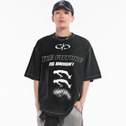 'Abduction' Y2k Graphic T-Shirt-streetwear-techwear