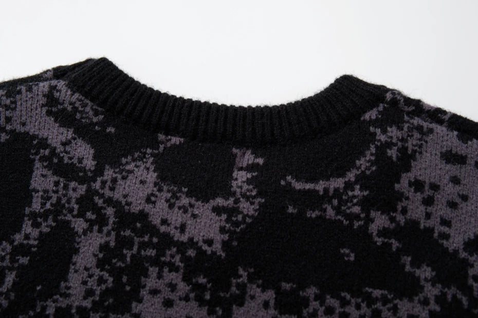 All-Over Skull Knit-streetwear-techwear