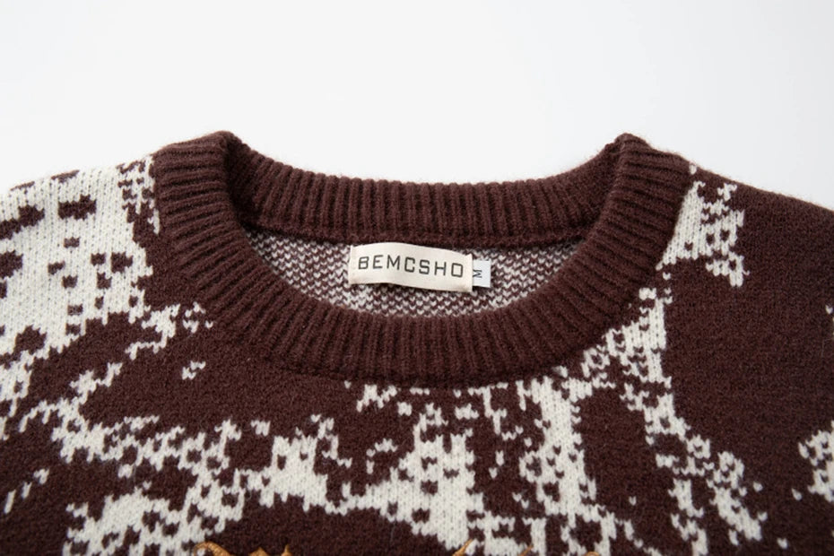 All-Over Skull Knit-streetwear-techwear