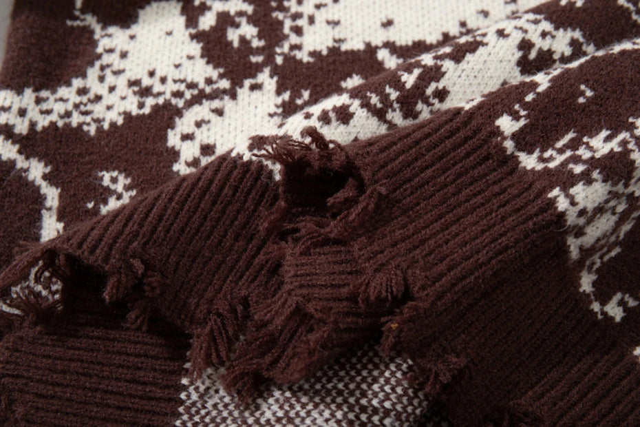 All-Over Skull Knit-streetwear-techwear