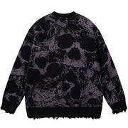 All-Over Skull Knit-streetwear-techwear