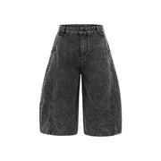 Arc-Cut Structure Jorts-streetwear-techwear