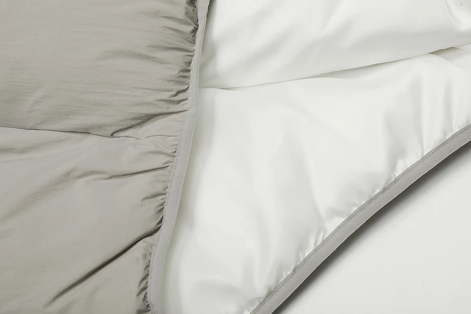 Asymmetrical Zip Puffer Jacket-streetwear-techwear