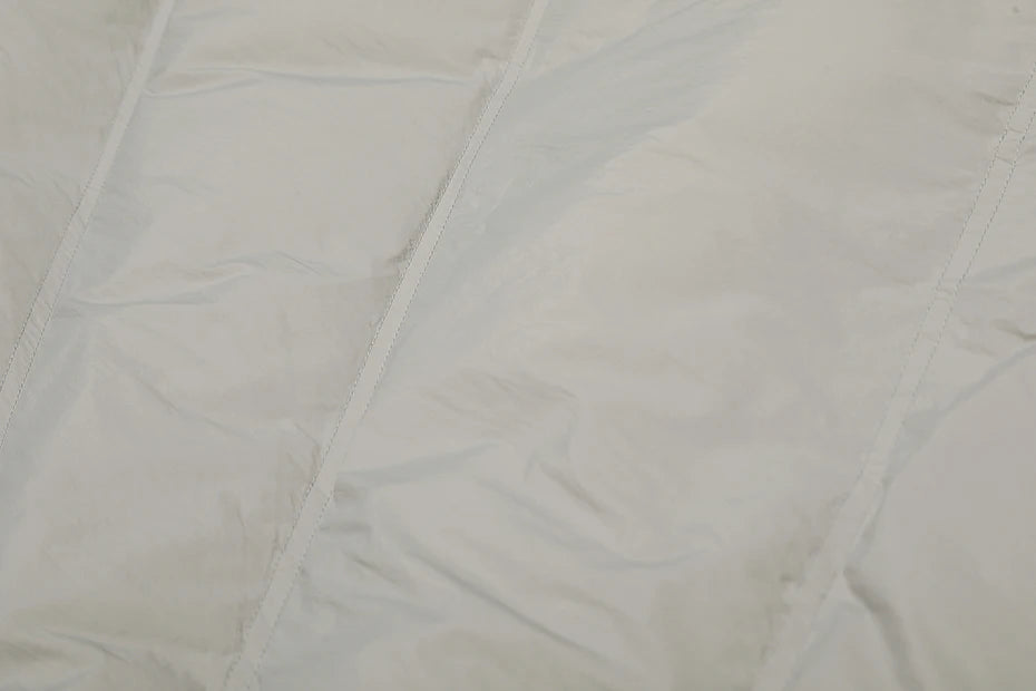 Asymmetrical Zip Puffer Jacket-streetwear-techwear