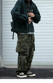 Baggy Camo Cargo Pants-streetwear-techwear
