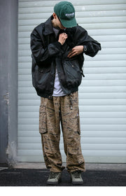 Baggy Camo Cargo Pants-streetwear-techwear