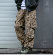 Baggy Camo Cargo Pants-streetwear-techwear