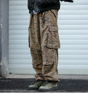 Baggy Camo Cargo Pants-streetwear-techwear