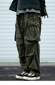 Baggy Camo Cargo Pants-streetwear-techwear