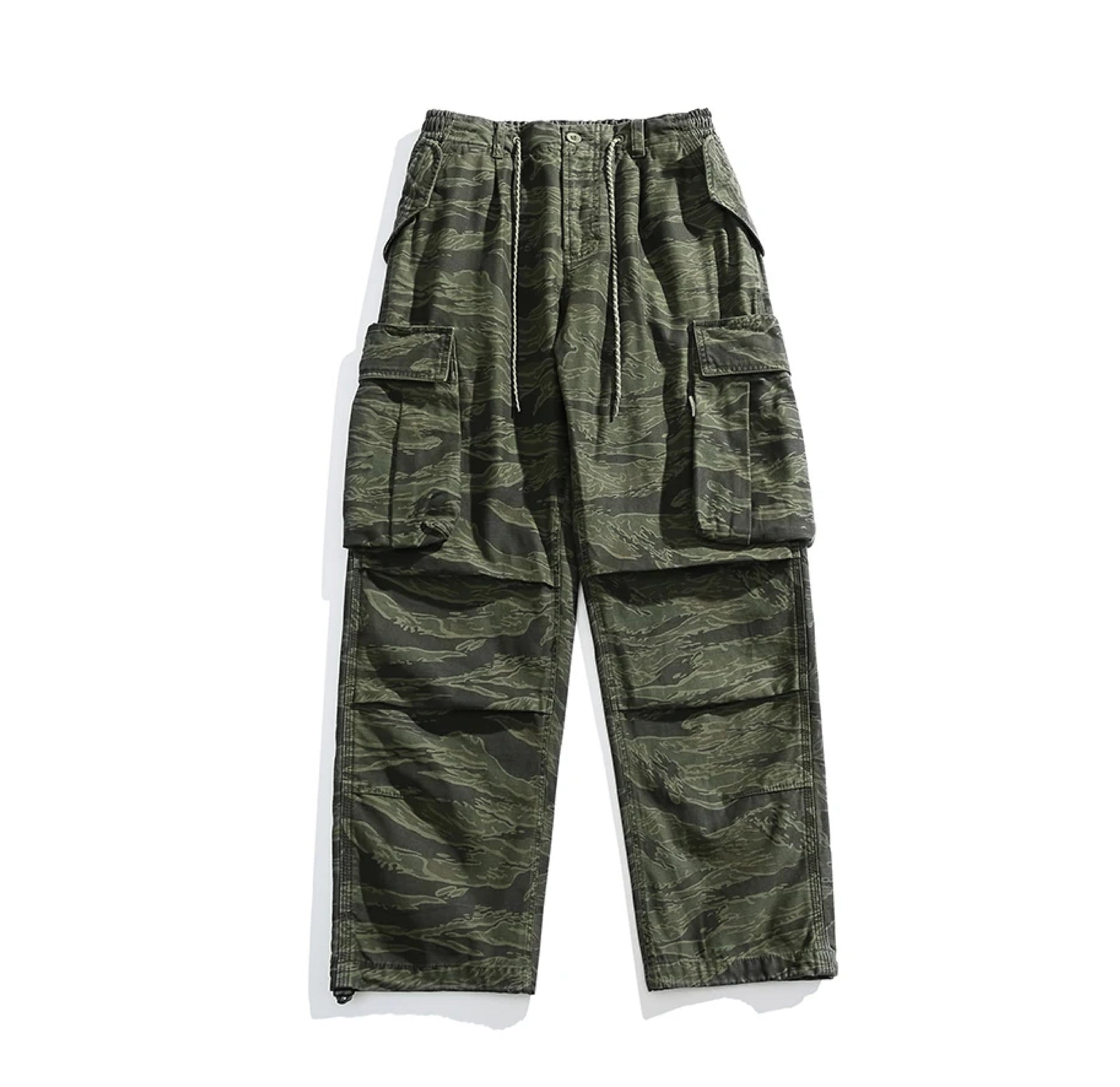 Baggy Camo Cargo Pants-streetwear-techwear