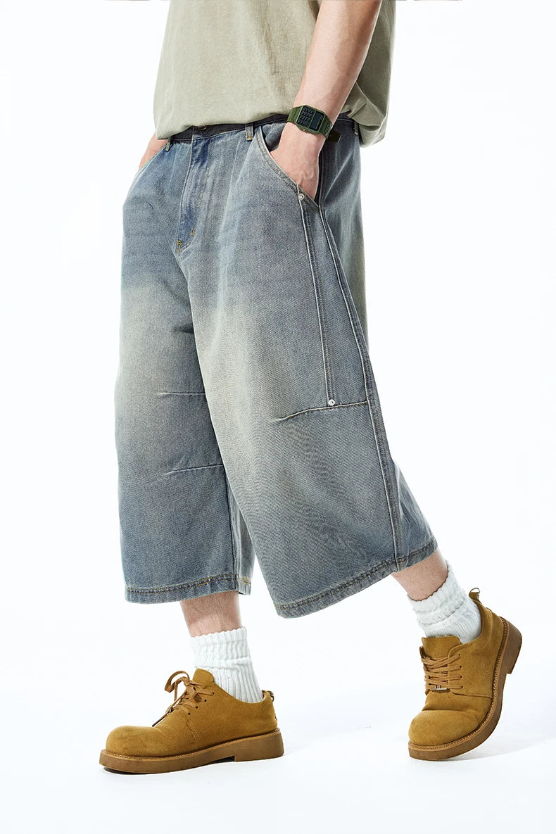 Balloon-Cut Jorts-streetwear-techwear