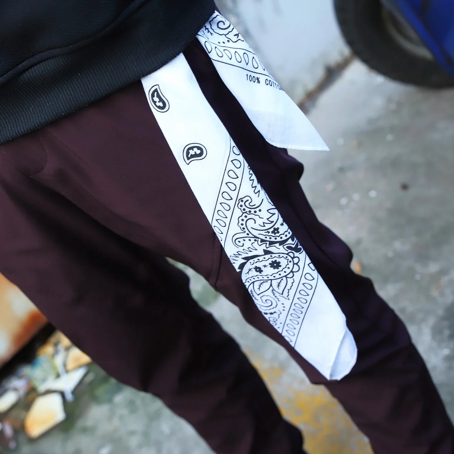 Bandana Key Chain-streetwear-techwear