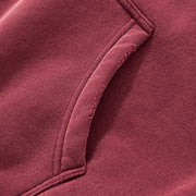 Boxy Crop Washed Zip-Up Hoodie-streetwear-techwear