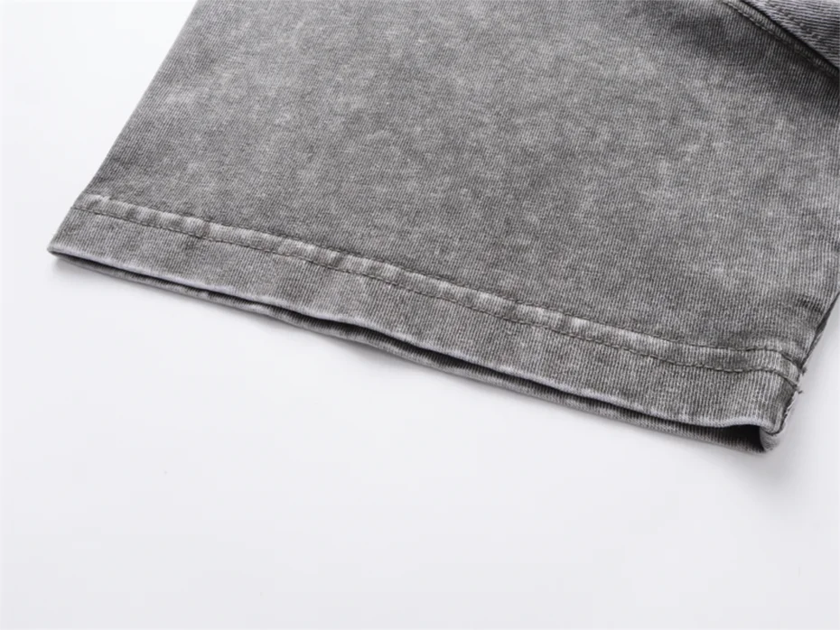 Boxy Fit Washed Drop Sleeve T-Shirt-streetwear-techwear