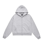Boxy Zip-up Hoodie-streetwear-techwear