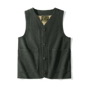Canvas Heritage Workwear vest-streetwear-techwear