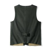 Canvas Heritage Workwear vest-streetwear-techwear
