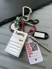 Carabiner Keychain Set-streetwear-techwear