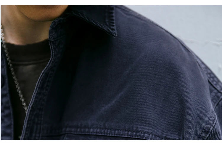 Garment Dyed Cargo Overshirt-streetwear-techwear