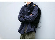 Garment Dyed Cargo Overshirt-streetwear-techwear