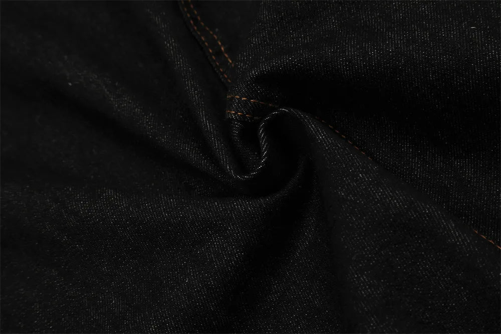 DarkWash Barrel Leg Jeans-streetwear-techwear