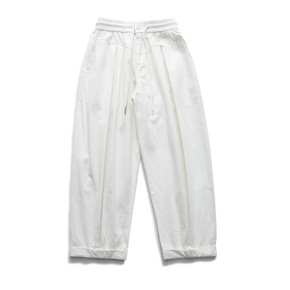 Darted front Balloon Pants-streetwear-techwear