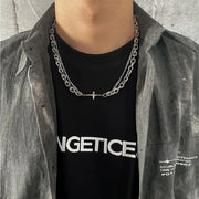 Double Chain Necklace-streetwear-techwear