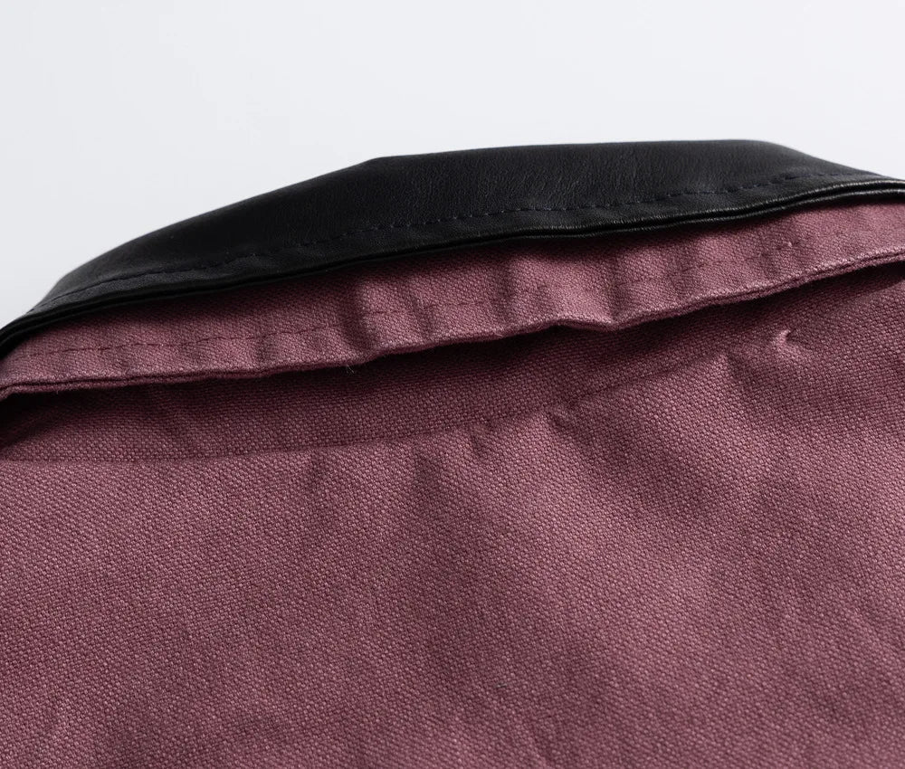 Double Collar Workwear Jacket-streetwear-techwear