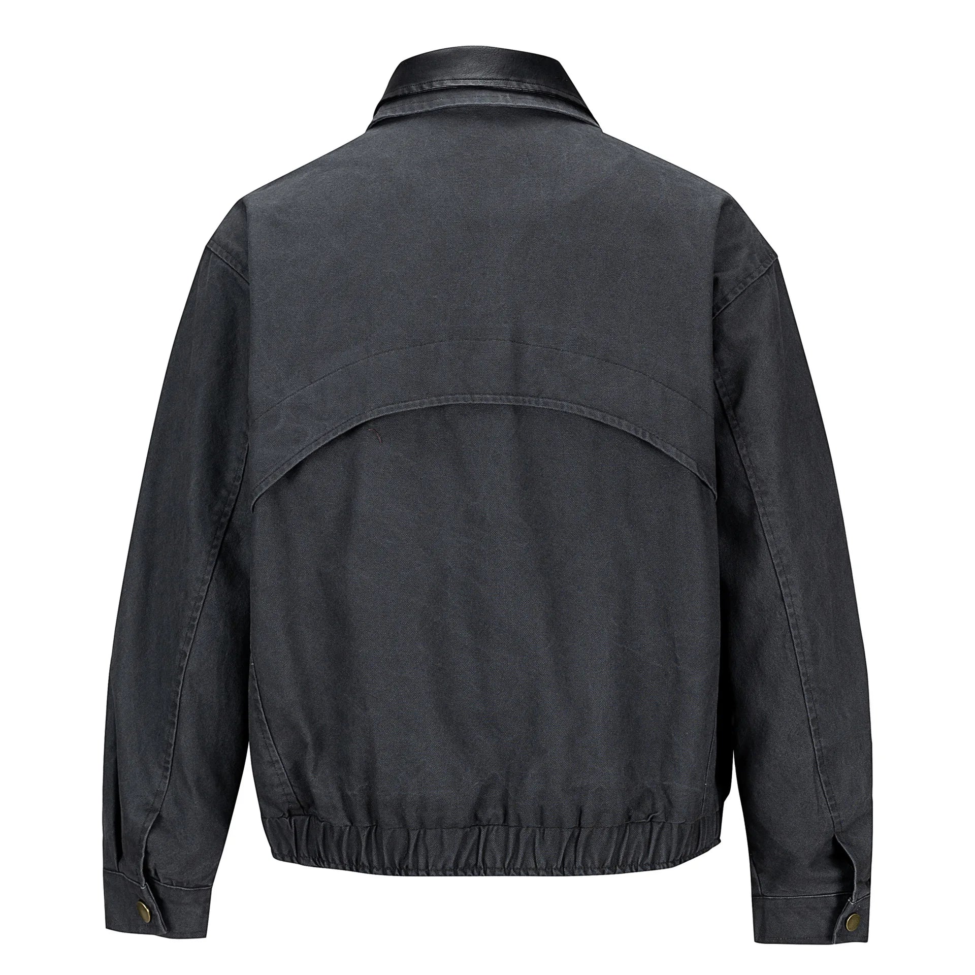 Double Collar Workwear Jacket-streetwear-techwear