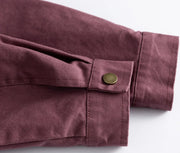 Double Collar Workwear Jacket-streetwear-techwear