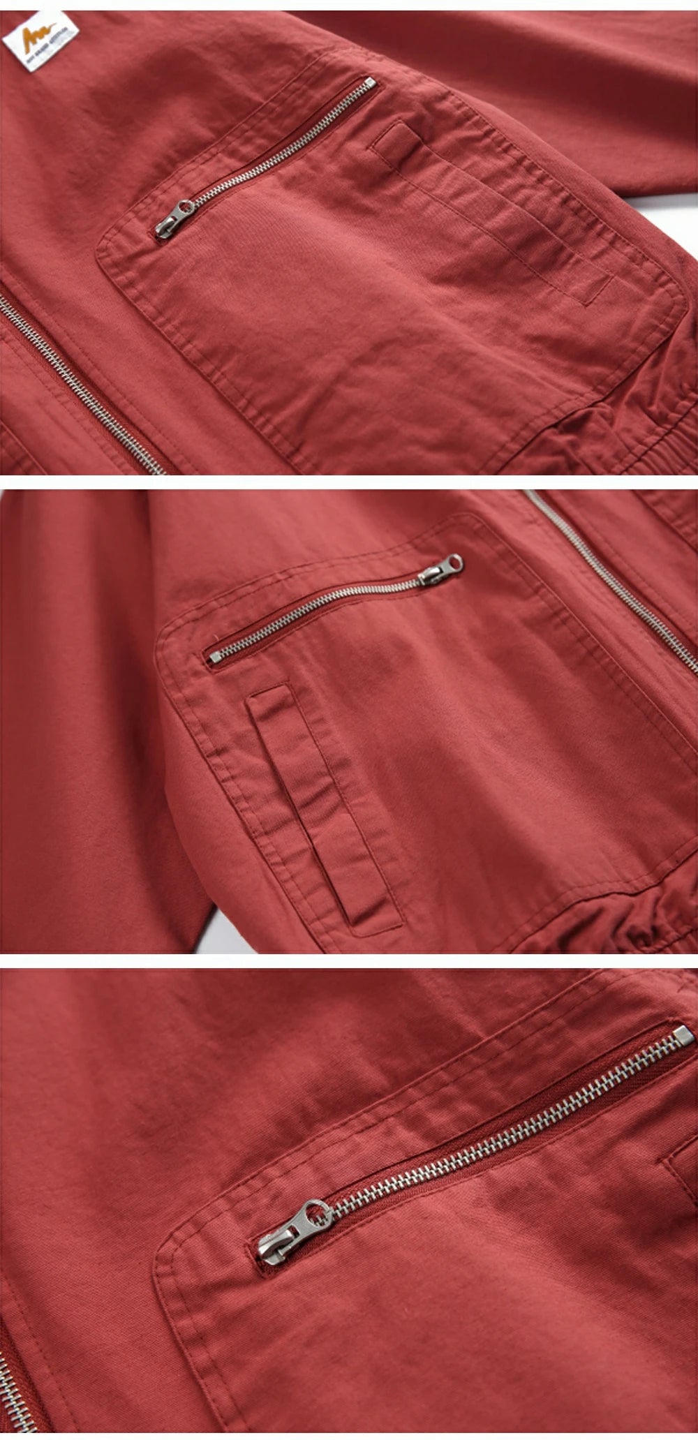 Essential Contrast Collar Workwear Jacket-streetwear-techwear