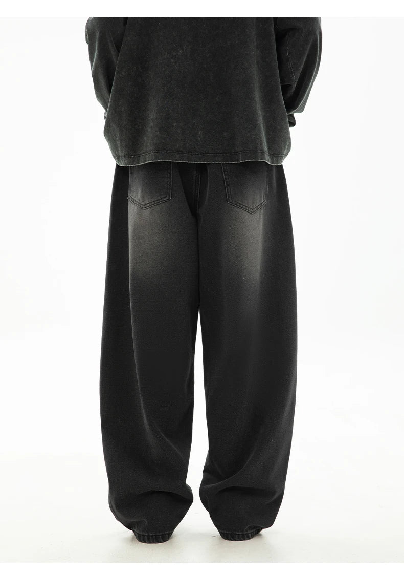 Essential Curved Leg Jeans-streetwear-techwear