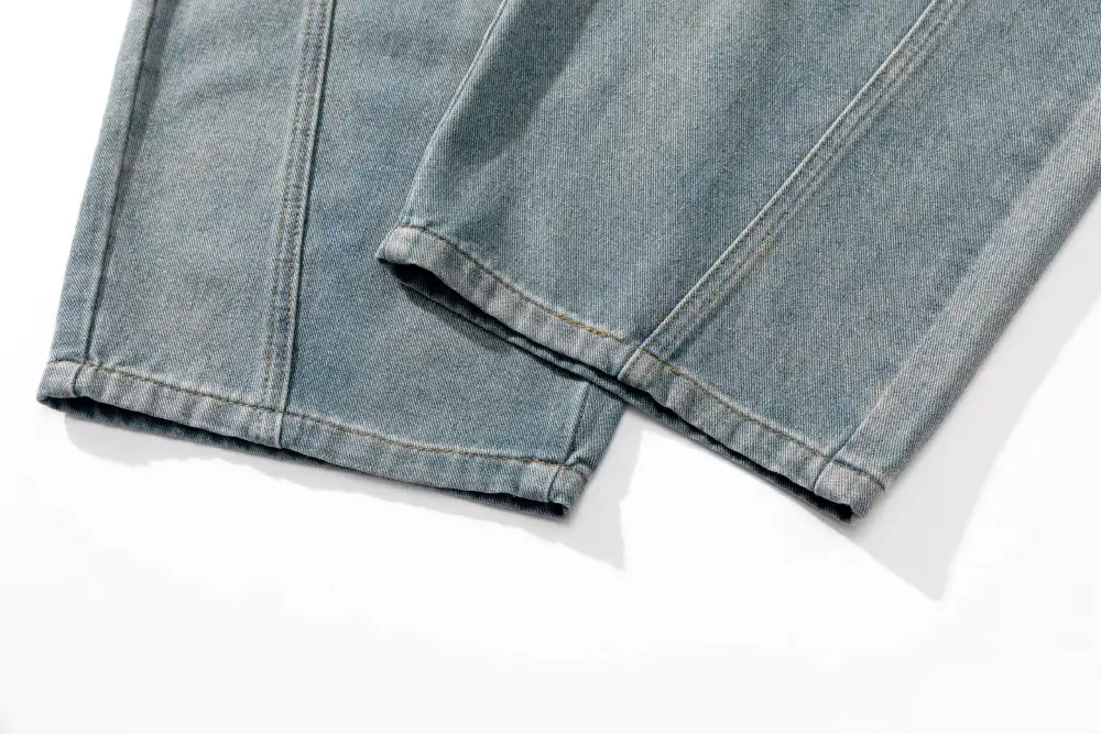 Essential Curved Leg Jeans-streetwear-techwear