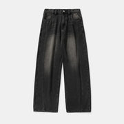 Essential Curved Leg Jeans-streetwear-techwear