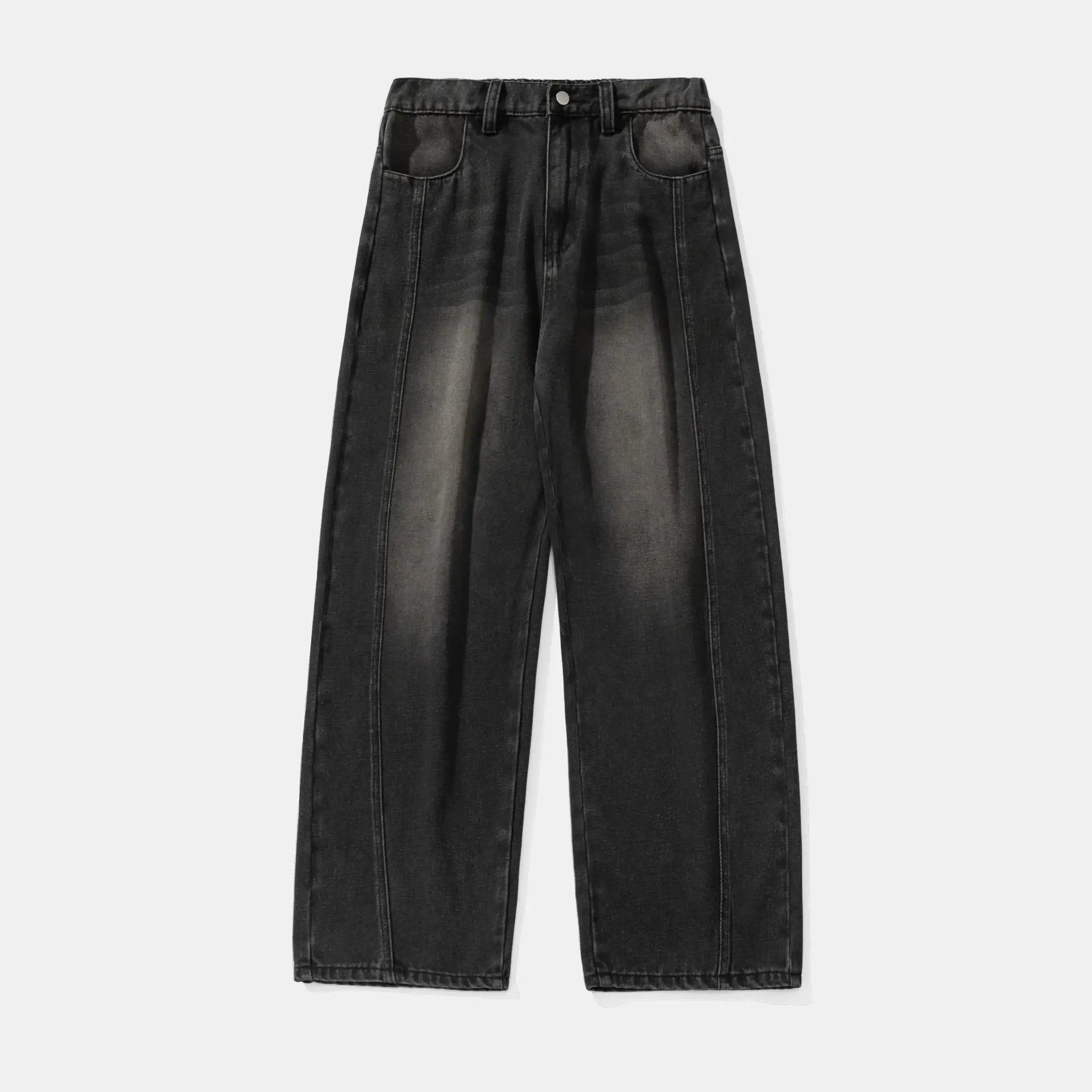 Essential Curved Leg Jeans-streetwear-techwear