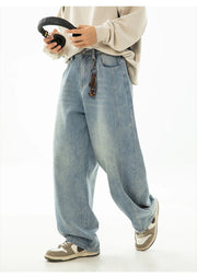 Essential Curved Leg Jeans-streetwear-techwear