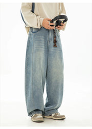 Essential Curved Leg Jeans-streetwear-techwear