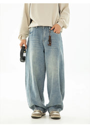 Essential Curved Leg Jeans-streetwear-techwear