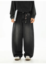 Essential Curved Leg Jeans-streetwear-techwear