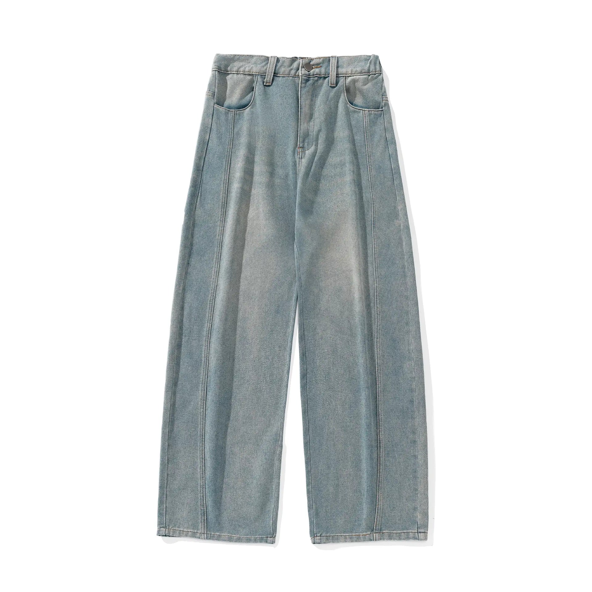 Essential Curved Leg Jeans-streetwear-techwear