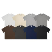 Essential Drop Sleeve Boxy Fit T-Shirt-streetwear-techwear
