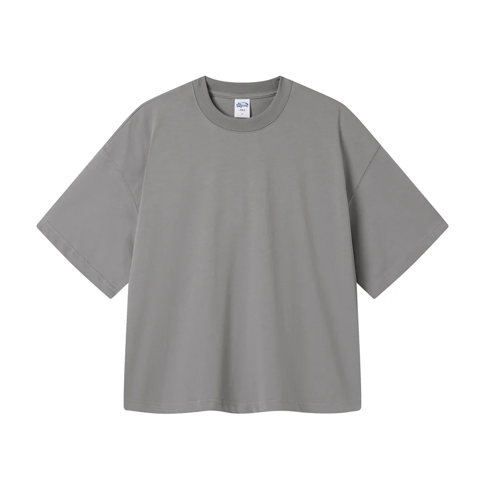 Essential Drop Sleeve Boxy Fit T-Shirt-streetwear-techwear