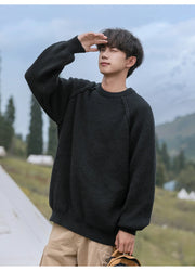 Essential Fisherman Rib Sweater-streetwear-techwear