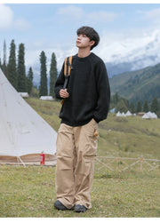 Essential Fisherman Rib Sweater-streetwear-techwear